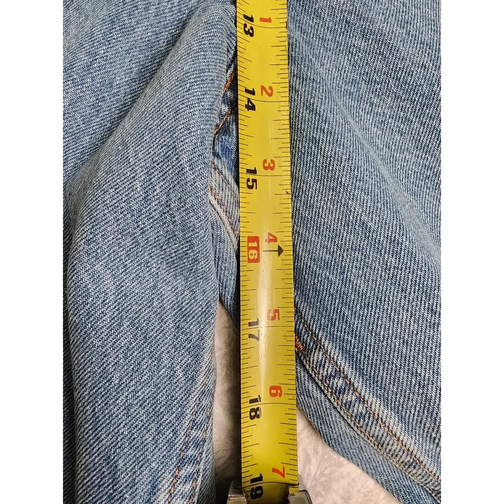 Levi's Skateboarding Super Baggy Jeans Low Stretch Medium Wash Size 30